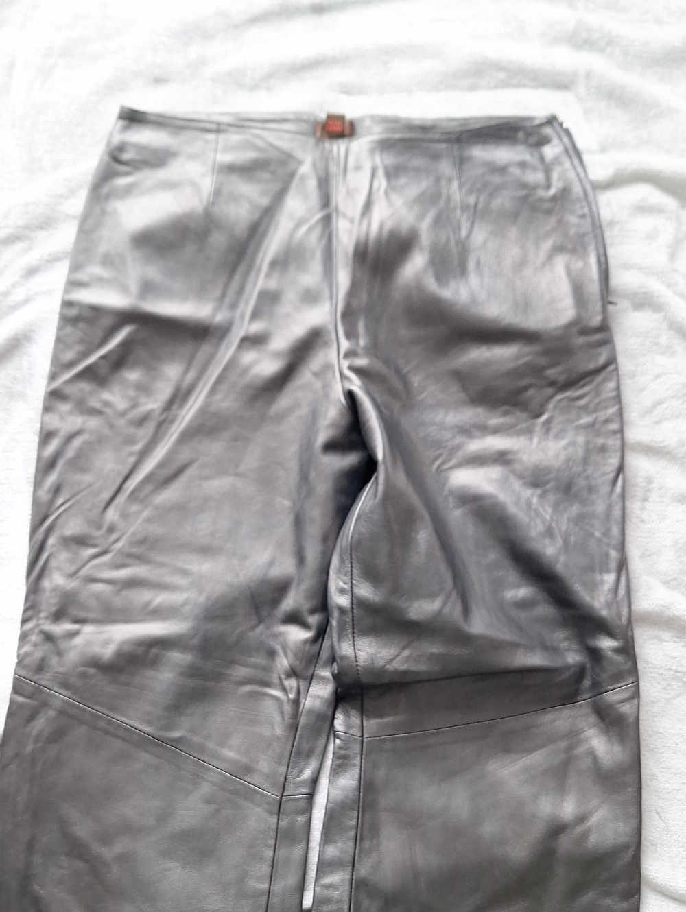 Danier Sleek Black Leather Pants